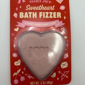 Trader Joe's Sweetheart Bath Fizzer - Pink